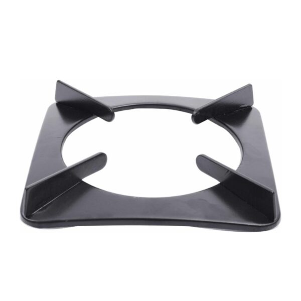 Square Gas Stove Pan Support (Set of 2) – Heavy Duty Burner Stand (Pin-to-Pin 21.5cm to 22cm)