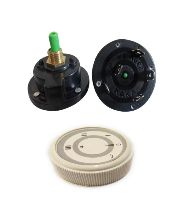 Universal Mixer Grinder 3 Speed Switch with Knob – Rotary Control Switch Replacement (Pack of 1)