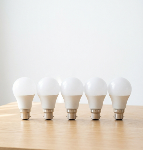 9 Watt LED Bulb – Cool Day Light (White) | Energy Saving B22 Base (Pack of 5) with 1 Year Warranty (Copy)