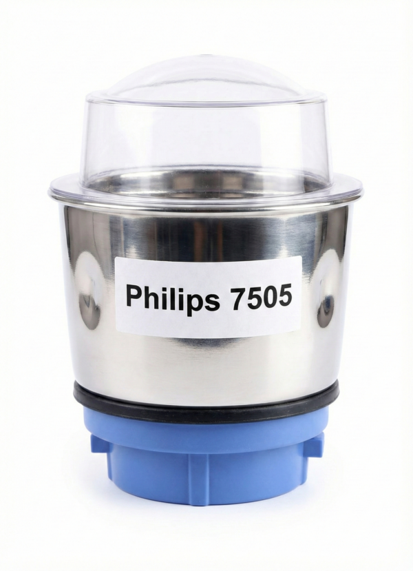 Itida® Small Chutney Jar Compatible with Philips HL7505 Mixer Grinder Only – Stainless Steel (Replacement Spare Part)