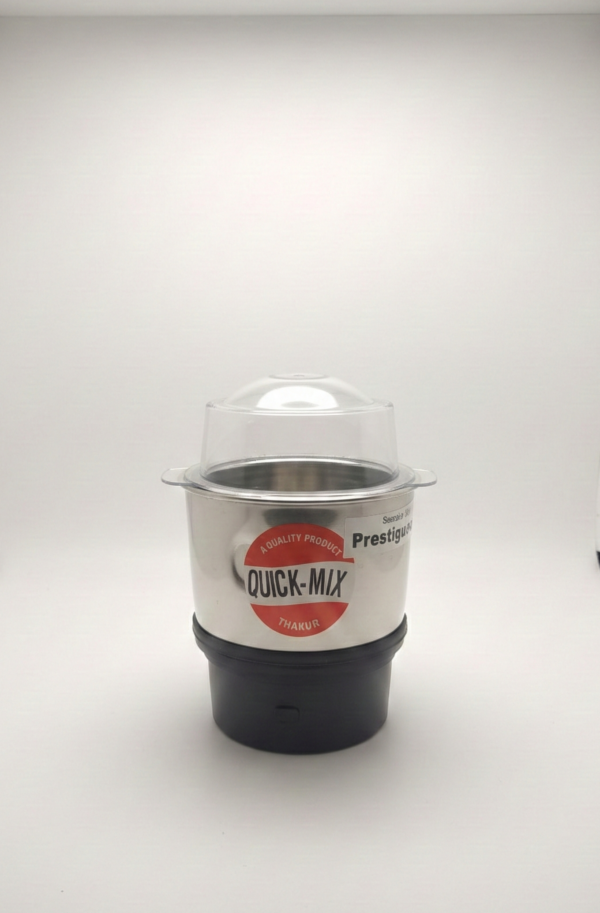 Itida® Quick Mix Small Chutney Jar Compatible with Prestige Teon 750W Mixer Grinder Only – Heavy Duty Stainless Steel Replacement